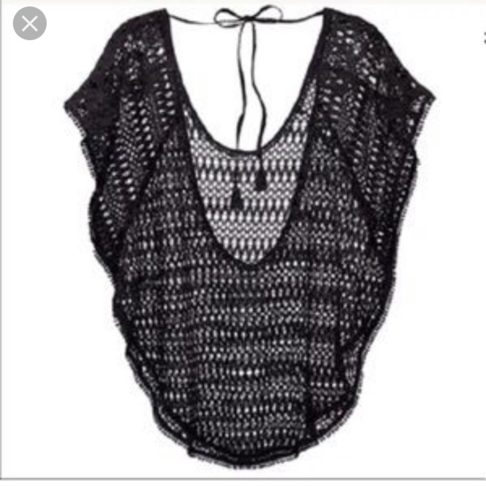 VS crochet knit bikini cover up